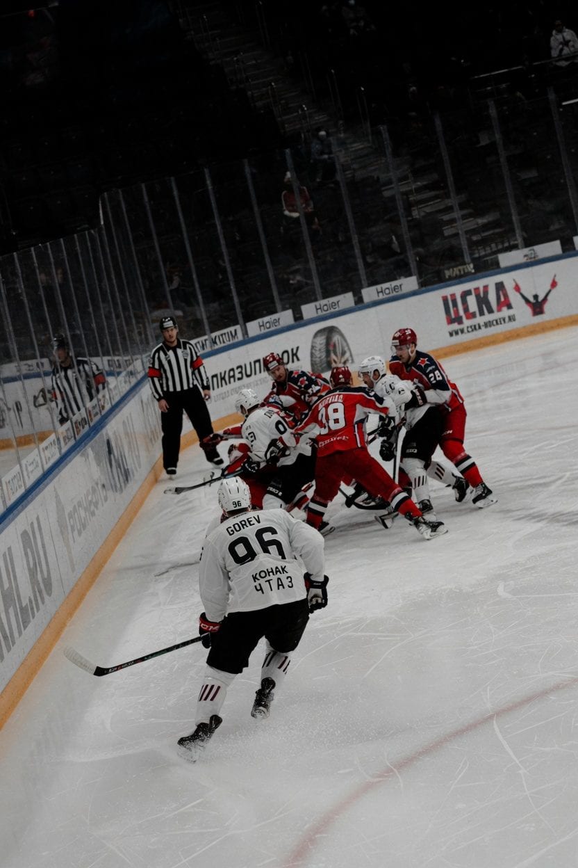 Ottawa Senators hockey action at Canadian Tire Centre