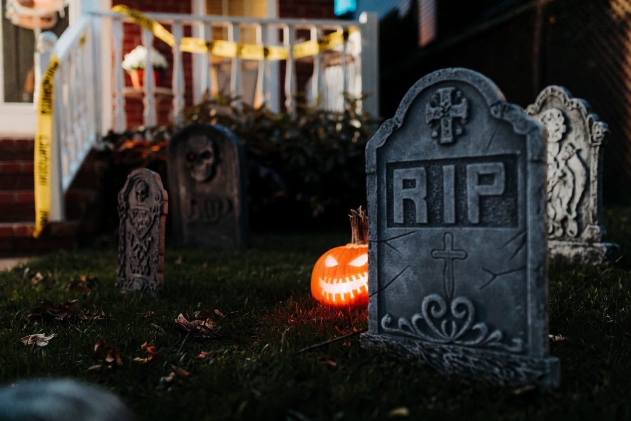 FrightFest haunted house at Saunders Farm