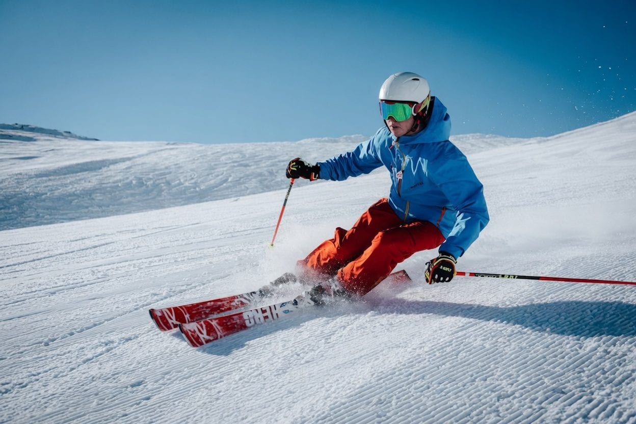 Cross-country skiing trails in Gatineau Park