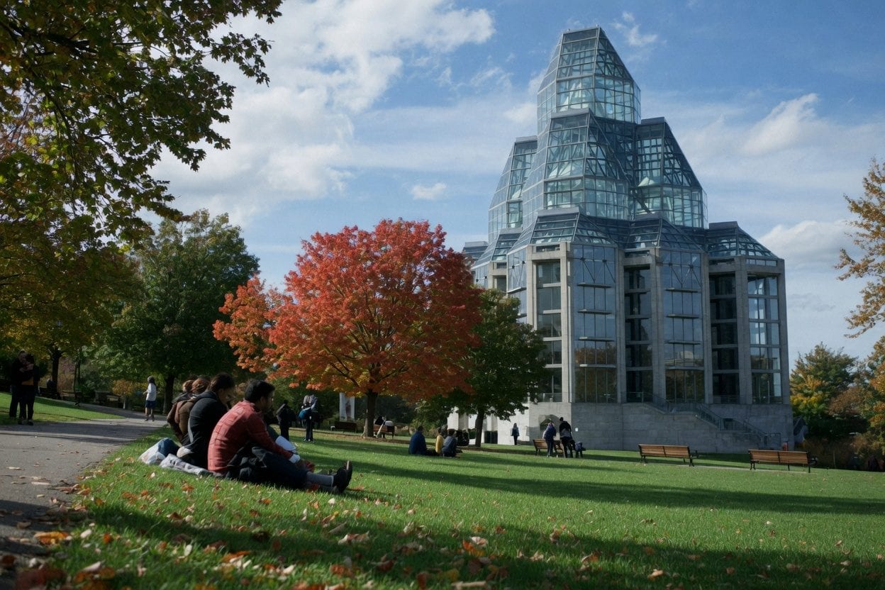 Museum building exterior in Ottawa.