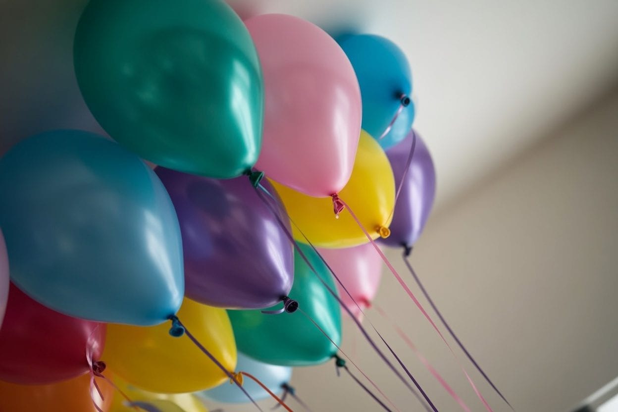 Trampoline park birthday party celebration