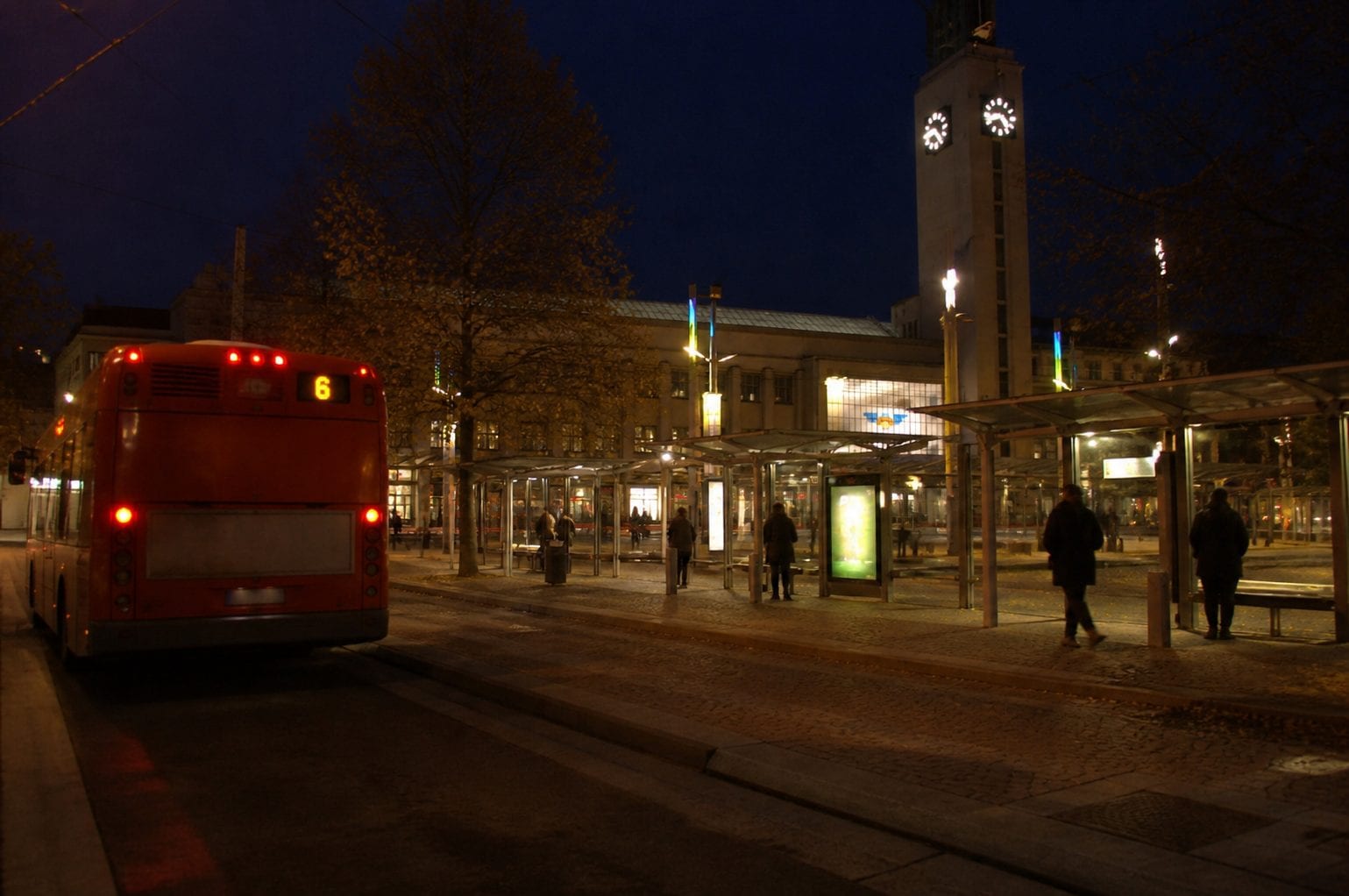 OC Transpo bus near Dow's Lake Station