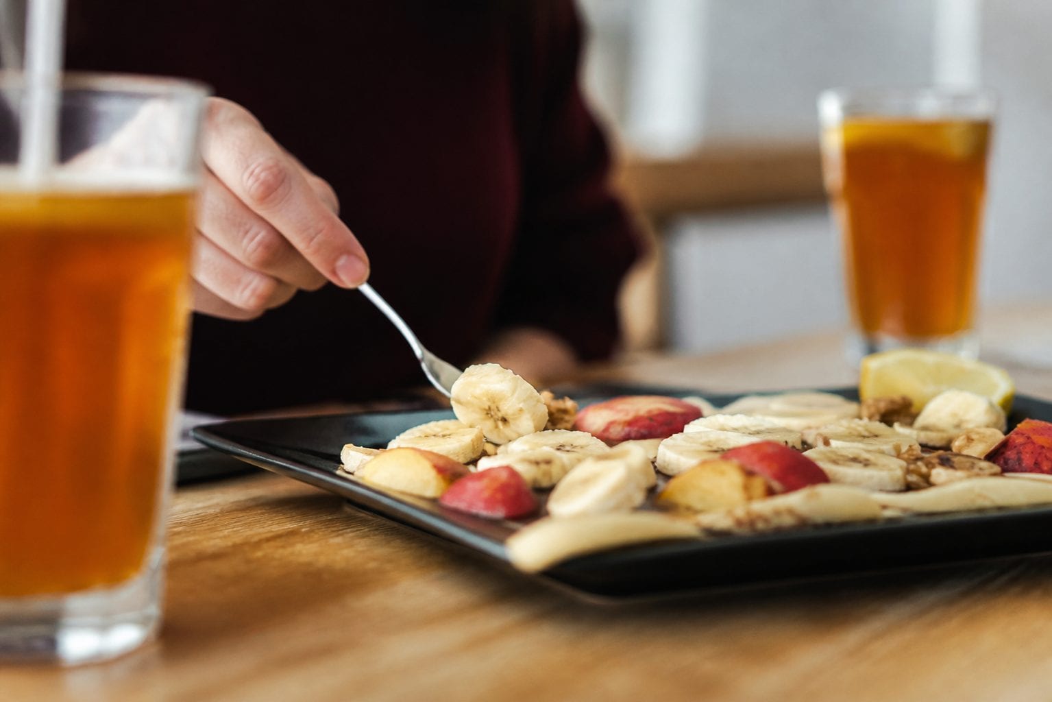 Vegan dessert close‑up