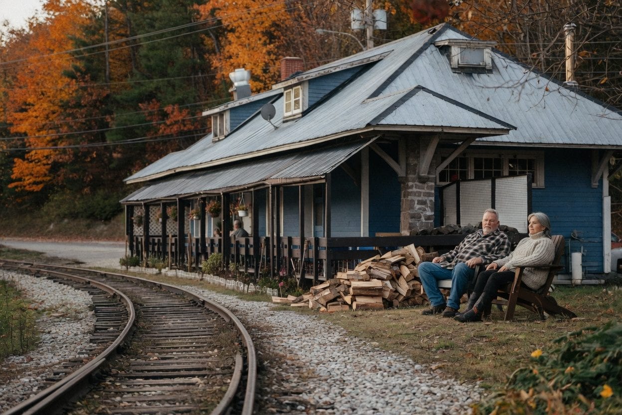 Old train station in Wakefield for a village day trip itinerary stop