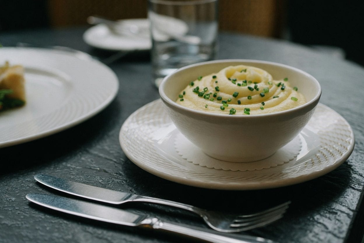 French onion soup with melted cheese